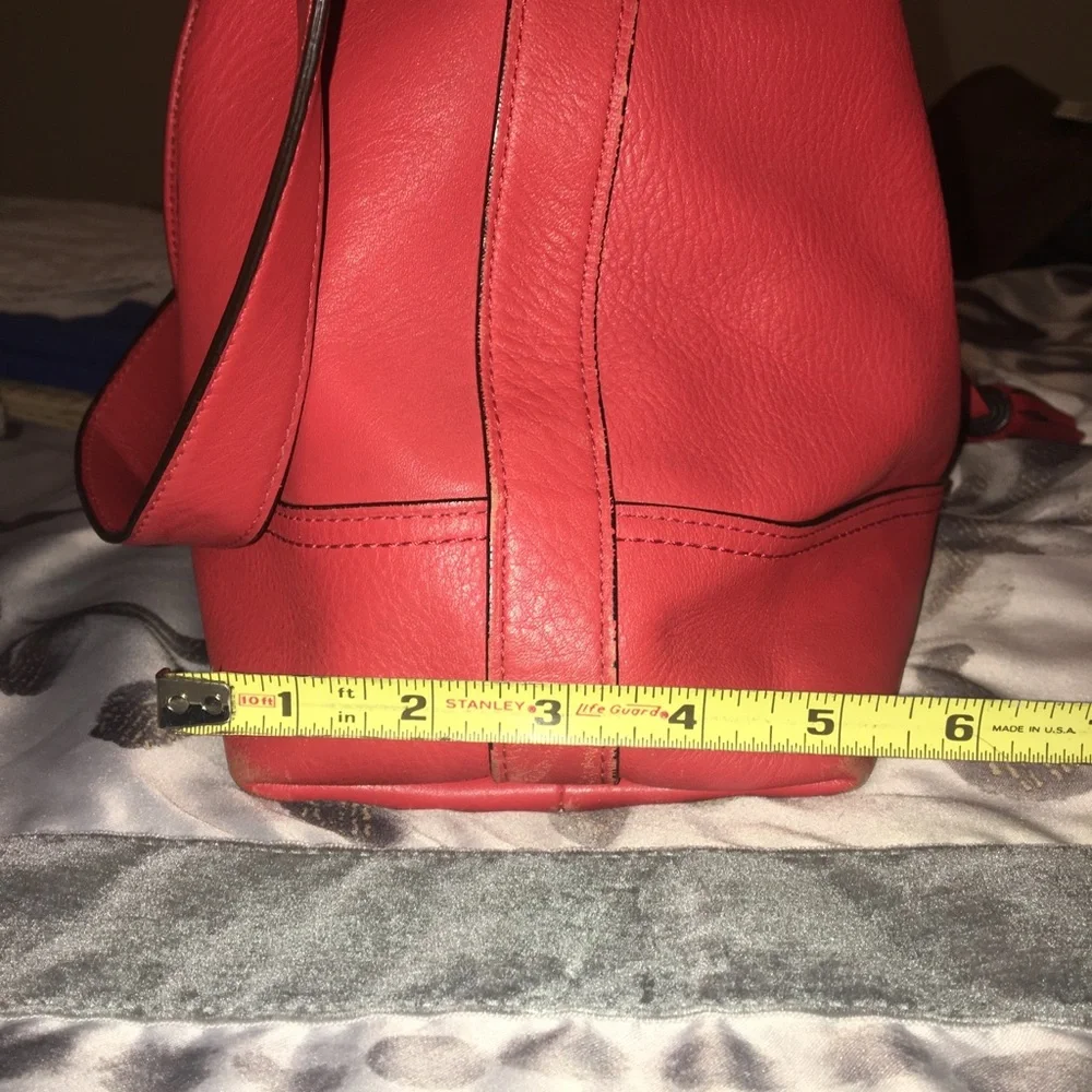 Coach shoulder bag (leather) - Picture 12 of 12